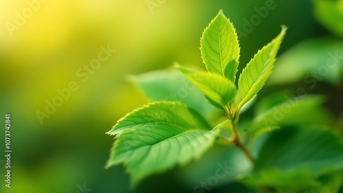 Natural Green Leaf Backdrops for Fresh Visuals