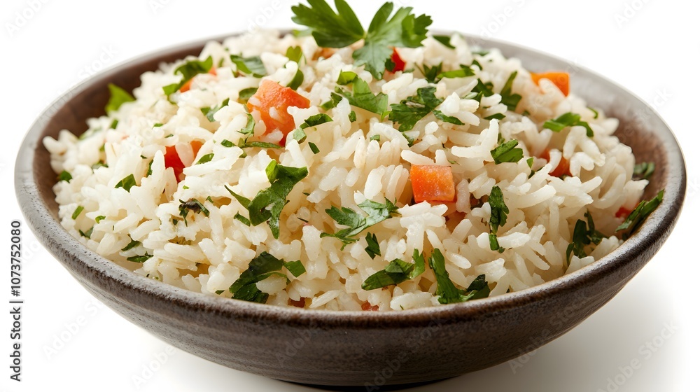 Food on White Background, Greek Rice, Photo Realistic, Wallpaper, Cover and Screen for Smartphone, PC, Laptop, 9:16 and 16:9 Format Food on White Background, Greek Rice, Photo Realistic, Wallpaper, Cover and Screen for Smartphone, PC, Laptop, 9:16 and 16:9 Format