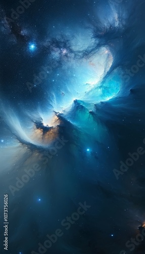 Wallpaper Mural Breathtaking Beautiful space background. Sci-fi cosmic wallpaper. Torontodigital.ca