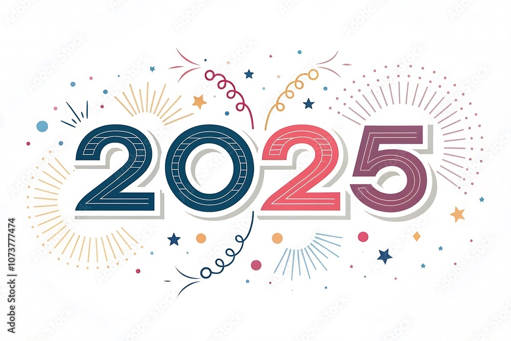 2025 happy new year text effect design 2025 happy new year text effect design