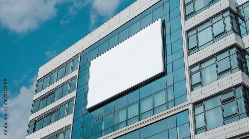 Depicts modern building glass facade which - reflects surrounding environment Depicts modern building glass facade which - reflects surrounding environment