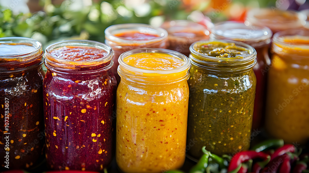A World of Flavor: Discovering the Variety of Fermented Chili Pastes at a Vibrant Global Market A World of Flavor: Discovering the Variety of Fermented Chili Pastes at a Vibrant Global Market