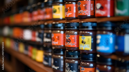 Wallpaper Mural A Colorful Display of Artisan Gochujang: Reflecting the Rich Cultural Heritage of Korean Condiments Torontodigital.ca