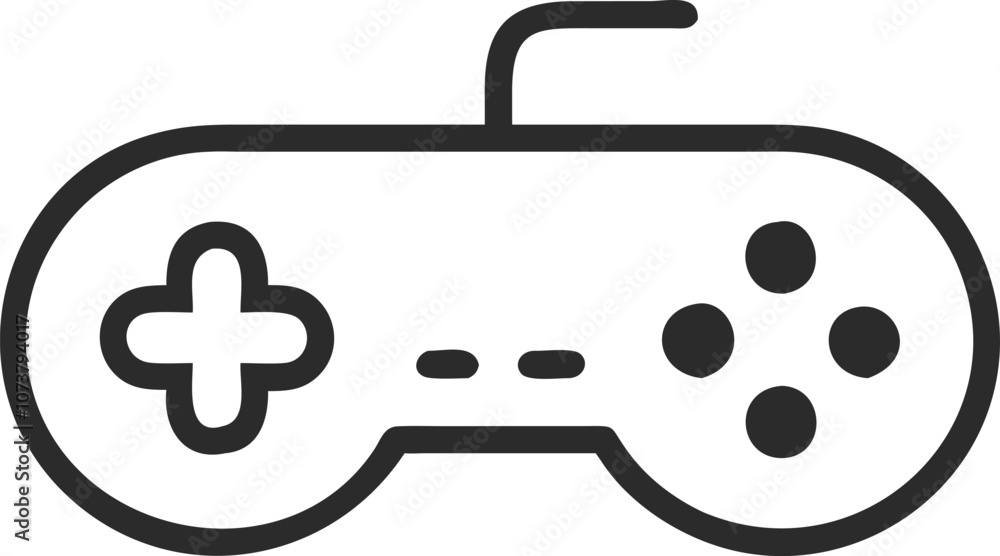 Gaming controller Silhouette vector, joystick icon silhouette Gaming controller Silhouette vector, joystick icon silhouette