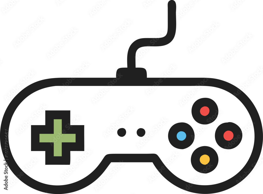 Gaming controller Silhouette vector, joystick icon silhouette Gaming controller Silhouette vector, joystick icon silhouette
