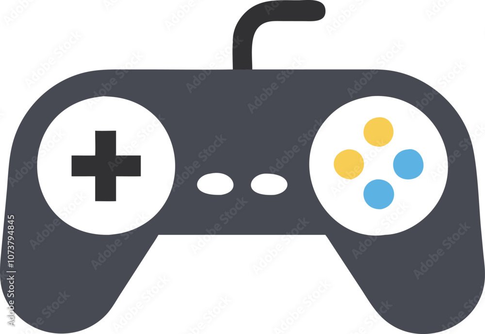 Gaming controller Silhouette vector, joystick icon silhouette Gaming controller Silhouette vector, joystick icon silhouette