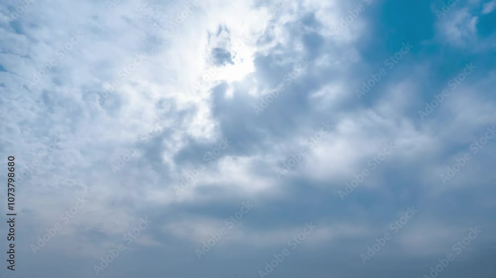 4K Aerial Time-lapse of Clouds Rolling Sunlight Through Clouds 4K Aerial Time-lapse of Clouds Rolling Sunlight Through Clouds