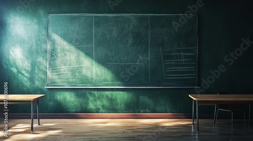 Abstract Texture of Chalk Rubbed Out on Blackboard or Chalkboard

 photo