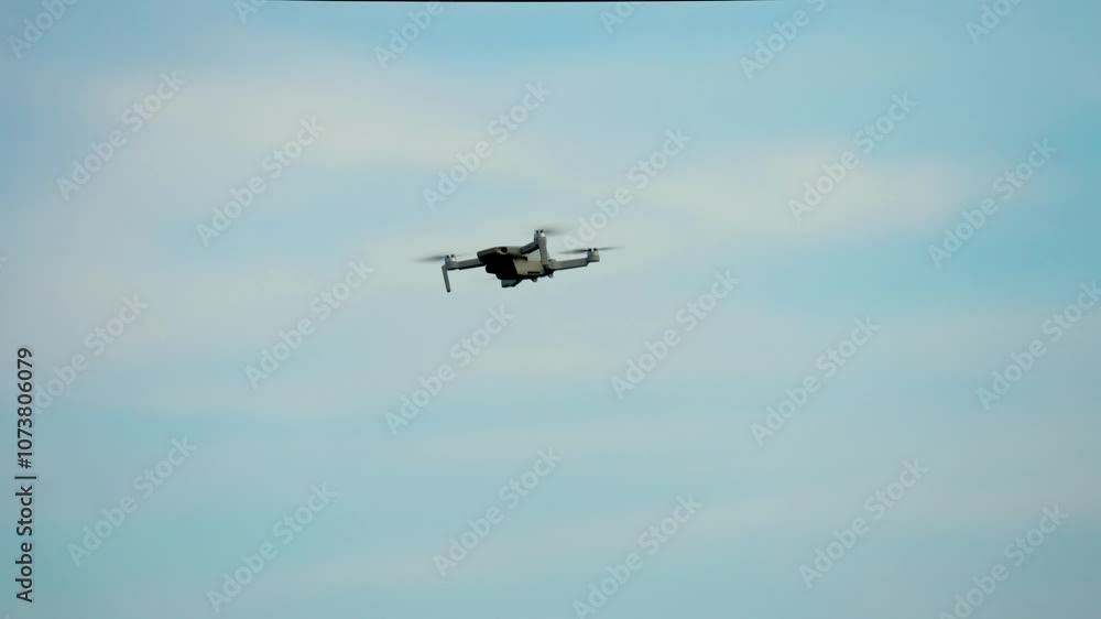 Drone aerial surveillance in the sky Drone aerial surveillance in the sky