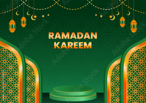 Design for ramadan kareem background template