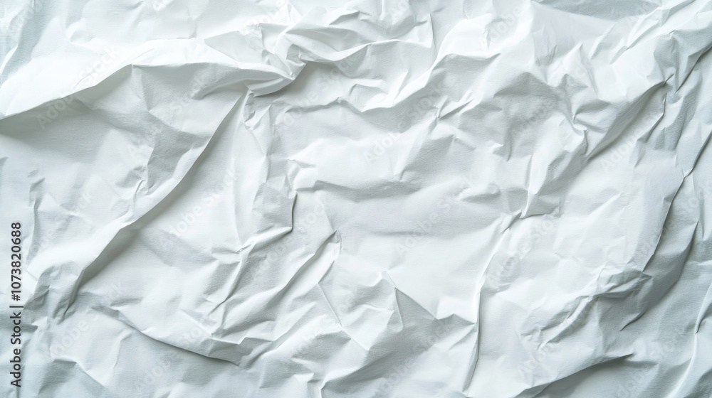 Close up view of a blank white sheet of paper Close up view of a blank white sheet of paper