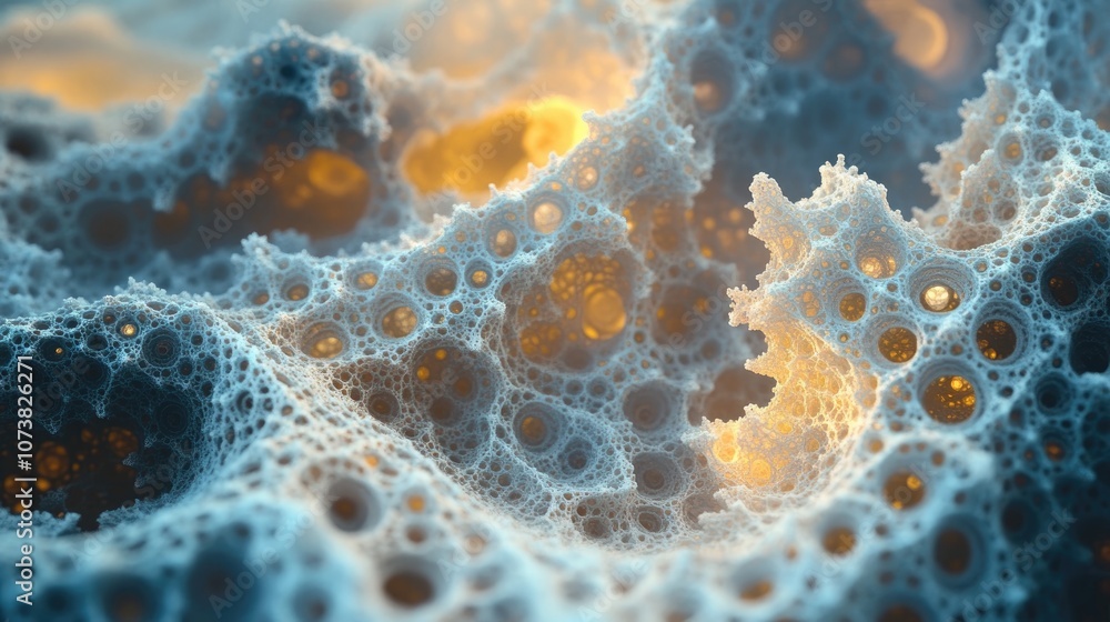 A computer generated image depicting a visualization of a fractal showcasing intricate patterns and mathematical complexity A computer generated image depicting a visualization of a fractal showcasing intricate patterns and mathematical complexity