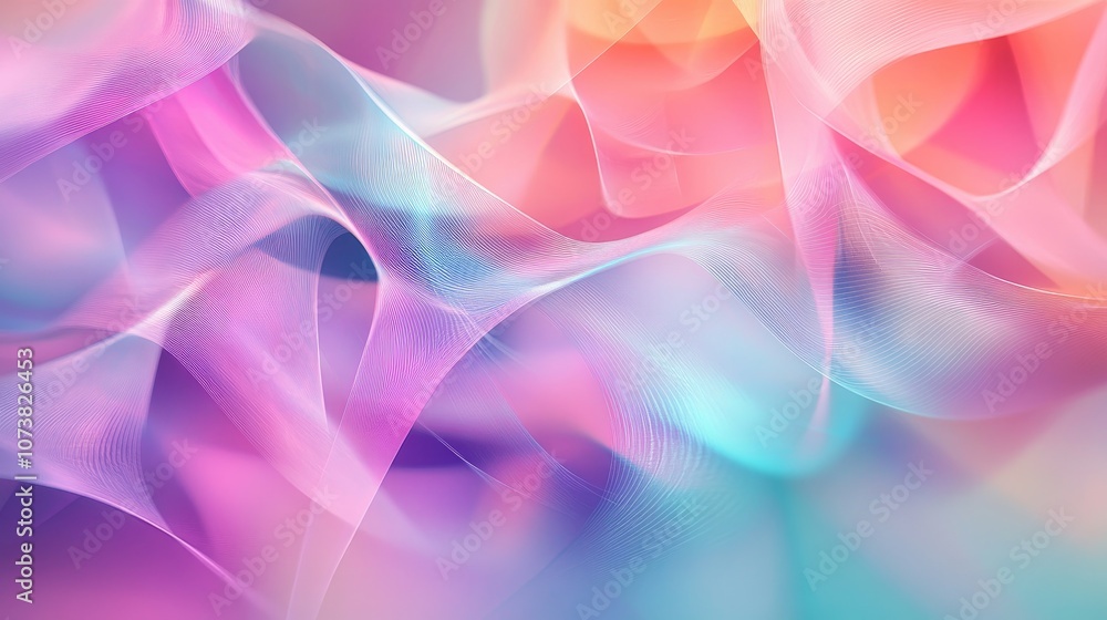 Fantasy abstract geometric texture modern blurred background gradient illustration dynamic pattern swirling wallpaper for theme interior decor or fashion design Fantasy abstract geometric texture modern blurred background gradient illustration dynamic pattern swirling wallpaper for theme interior decor or fashion design