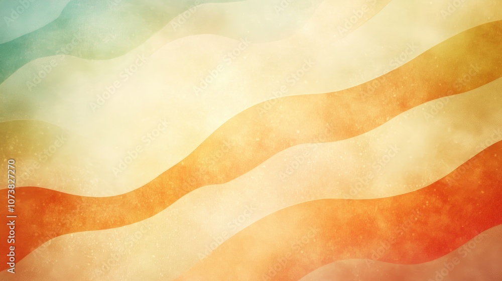 Fantasy abstract geometric texture featuring a modern blurred background with gradient illustration and wave patterns ideal for artwork textile tablecloth or decoration design