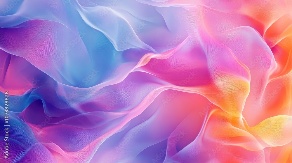 Fantasy abstract geometric texture with a colorful blurred background featuring gradient wallpaper and a twisting pattern suitable for backdrops textiles templates or fashion design Fantasy abstract geometric texture with a colorful blurred background featuring gradient wallpaper and a twisting pattern suitable for backdrops textiles templates or fashion design