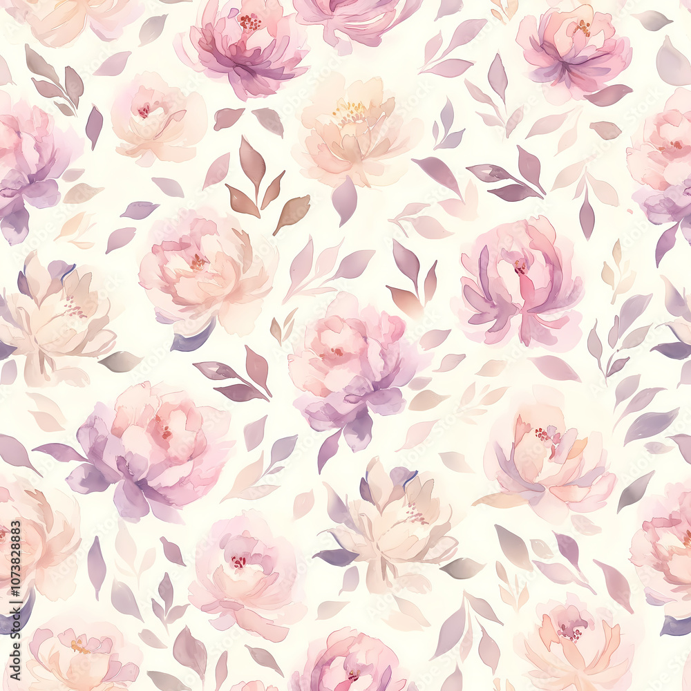Seamless pattern with flowers Seamless pattern with flowers