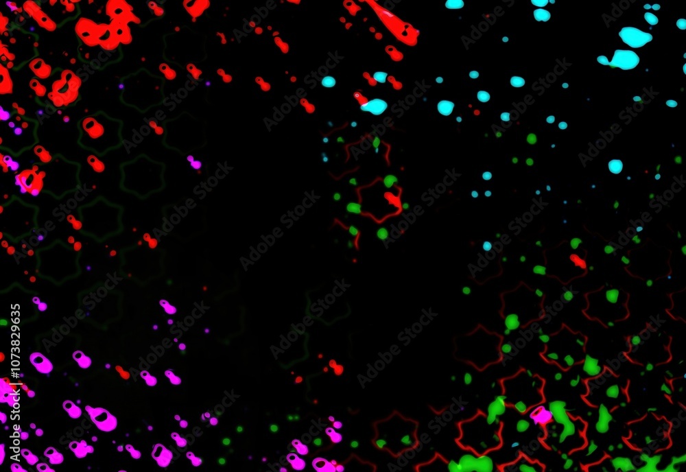 Multicolored paints texture splash Multicolored paints texture splash