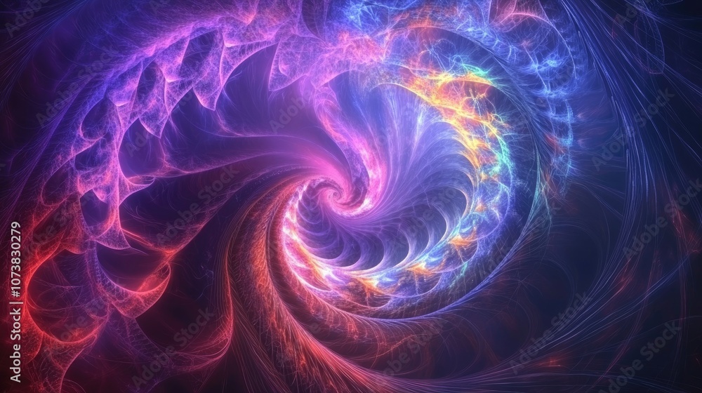 Stunning abstract backdrop suitable for artistic projects greeting cards business materials and posters 3D illustration featuring computer generated fractal designs Stunning abstract backdrop suitable for artistic projects greeting cards business materials and posters 3D illustration featuring computer generated fractal designs