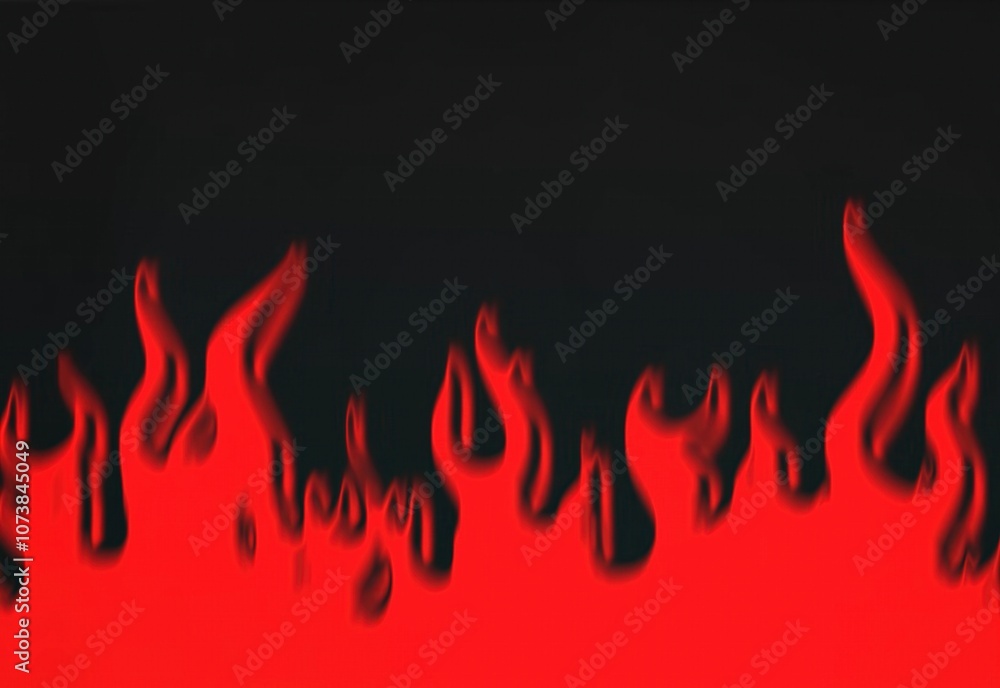 Red fire texture background on black Red fire texture background on black