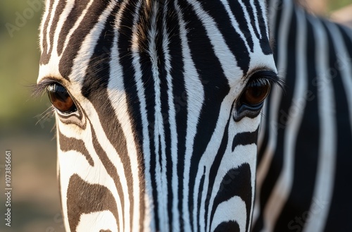 zebra close up