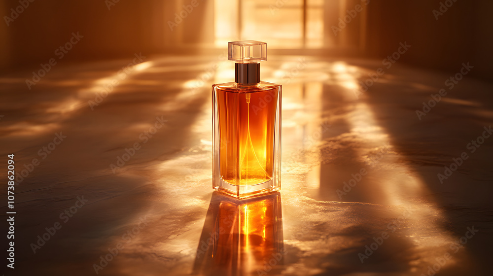A Mesmerizing Marketing Poster Highlighting the Halo Effect of a Glowing Product Under Spotlight A Mesmerizing Marketing Poster Highlighting the Halo Effect of a Glowing Product Under Spotlight
