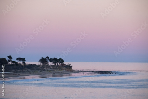 Beach Point at Sunset