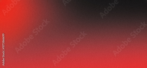 Blurred red black background with noise