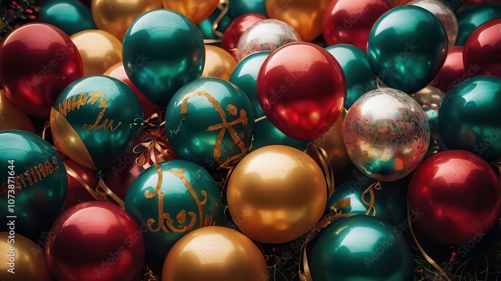 Colorful balls background Colorful balls background
