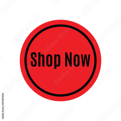 shop now icon button vector illustration