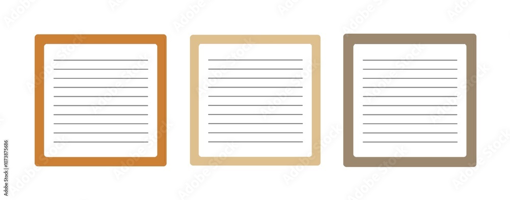 Set of stationery stickers for notes, memo. For planning, study, reading, writing. Illustration Set of stationery stickers for notes, memo. For planning, study, reading, writing. Illustration