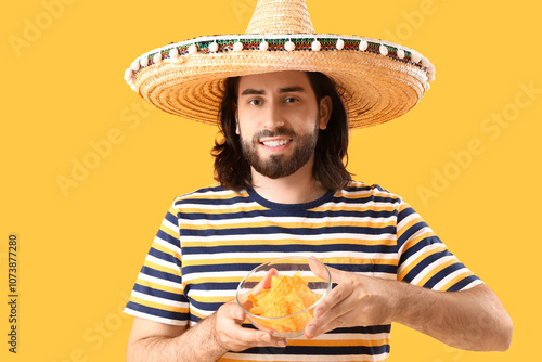 Handsome young Mexican man ...