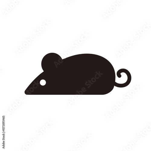 Little mouse, rat - vector icon