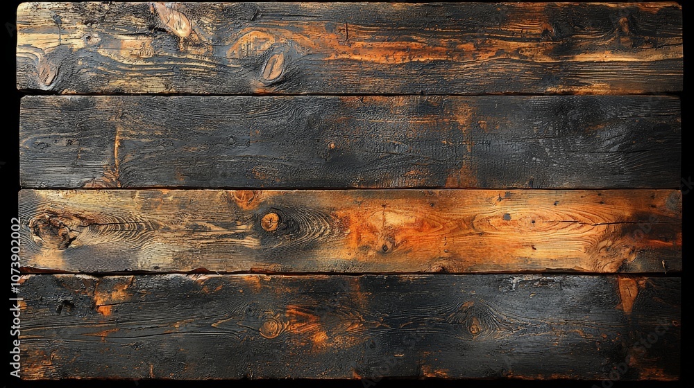 A textured wooden surface with dark and light tones, showcasing natural patterns. A textured wooden surface with dark and light tones, showcasing natural patterns.