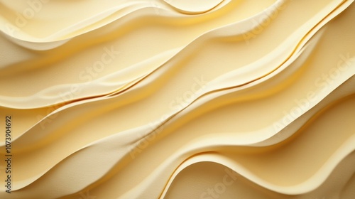 Soft wavy fabric texture in a warm creamy color