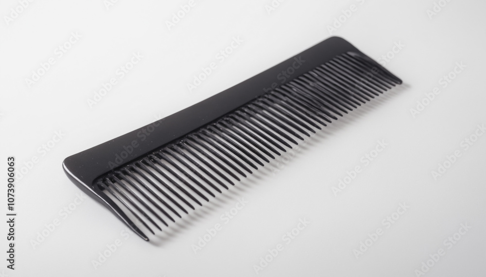 comb on a well lit white background comb on a well lit white background