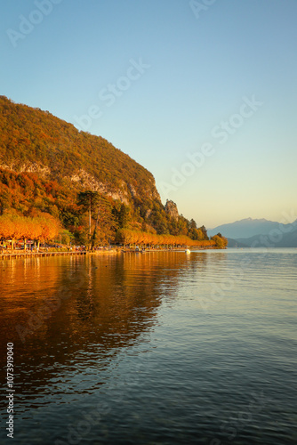 Lac d'Annecy, France photo