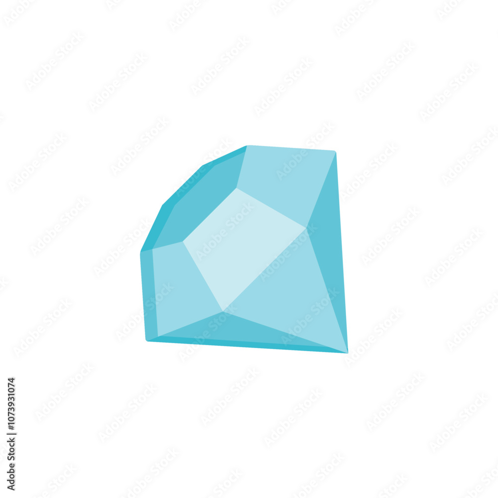 Diamond icon flat vector design Diamond icon flat vector design