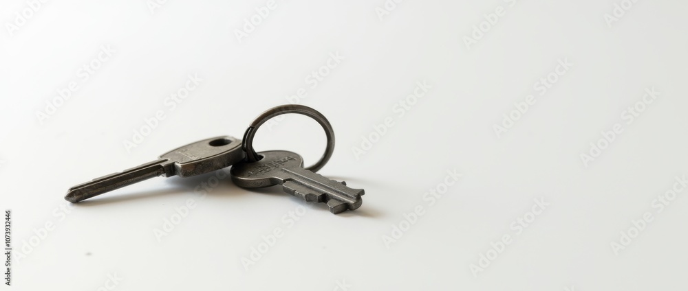 Empty Keychain Ring: Symbol of Loss and Change Empty Keychain Ring: Symbol of Loss and Change