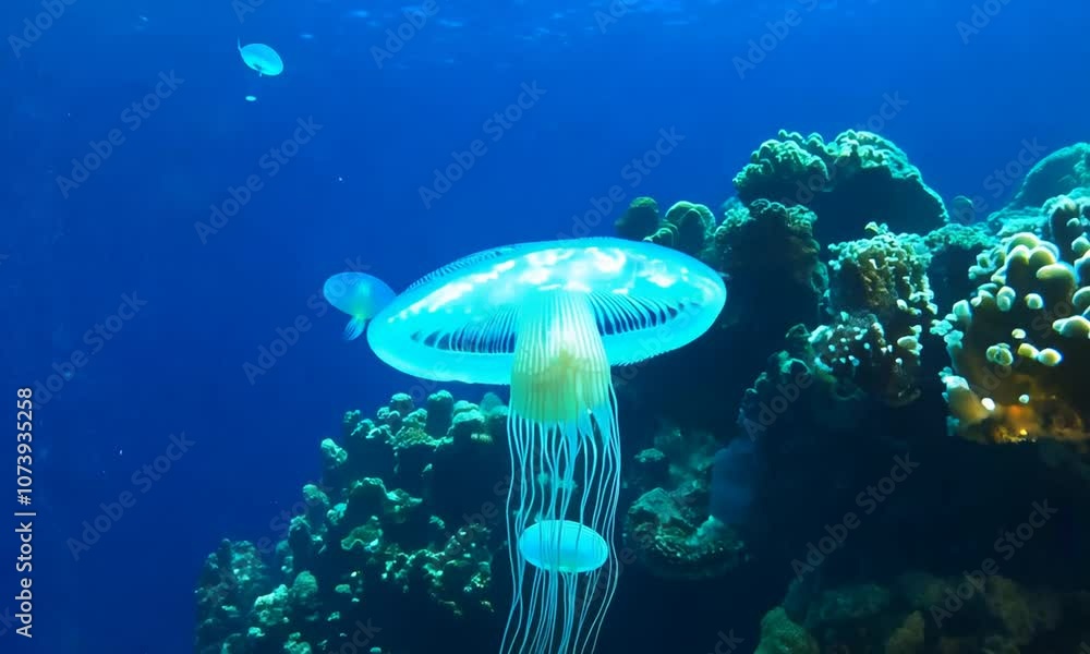 jelly fish in the aquarium, fish in aquarium jelly fish in the aquarium, fish in aquarium
