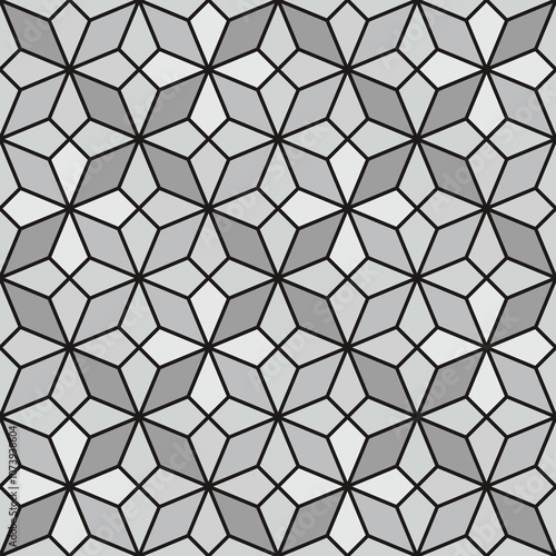 Seamless girih pattern. Traditional Islamic Design. Mosque decoration element. Seamless geometric pattern. Seamless islamic pattern. Background illustration. Morocco seamless pattern.