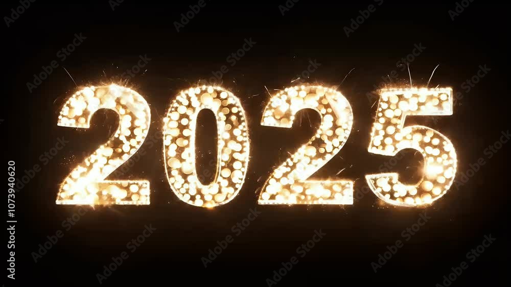 Burning sparklers forming 2025 text dark background video creating glowing festive element New Year’s greeting cards event flyers sparkler light holiday happy fire celebration number night party Burning sparklers forming 2025 text dark background video creating glowing festive element New Year’s greeting cards event flyers sparkler light holiday happy fire celebration number night party