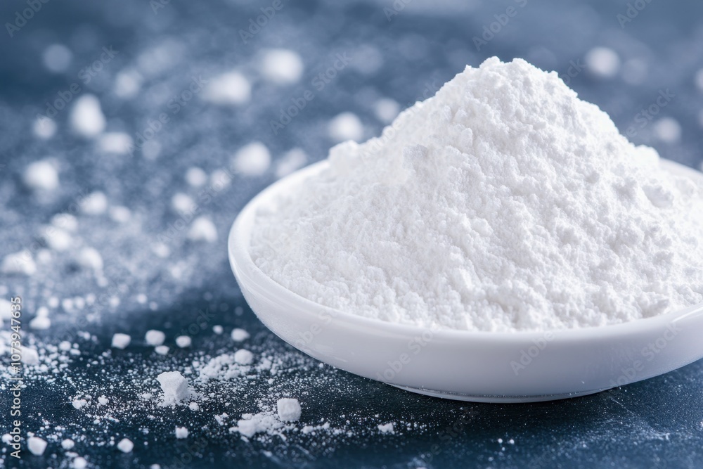 Novel Powdered Chemicals Showcased in a Lab for Research and Development Novel Powdered Chemicals Showcased in a Lab for Research and Development
