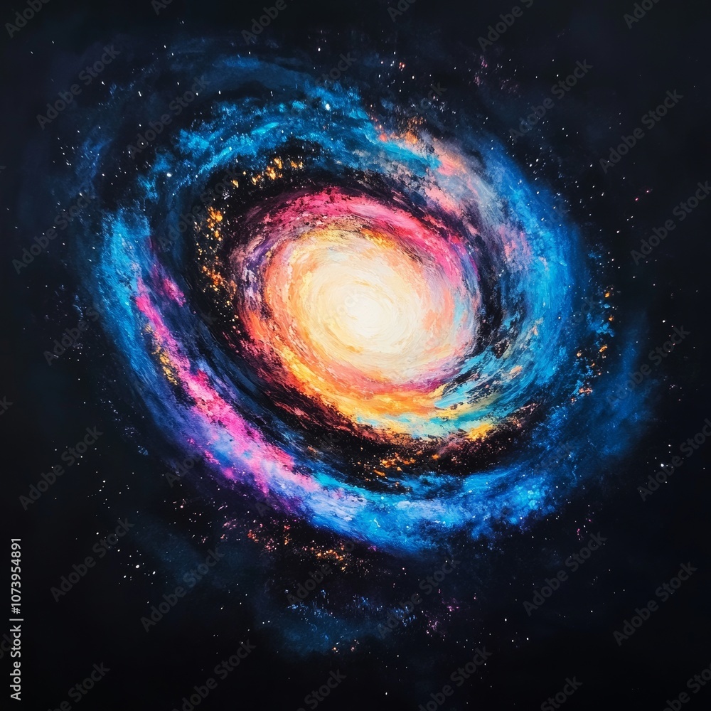 The spiral galaxy , milky way galaxy , deep space background. The spiral galaxy , milky way galaxy , deep space background.