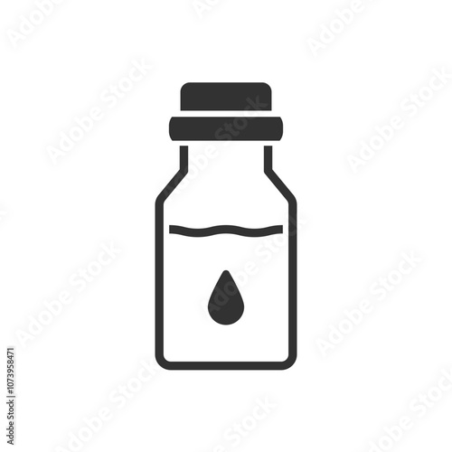 Herbal Liquid Medicine Icon - Homeopathy Icon