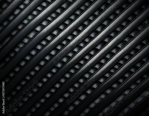 dark carbon fibre aramid fiber kevlar pattern background photo