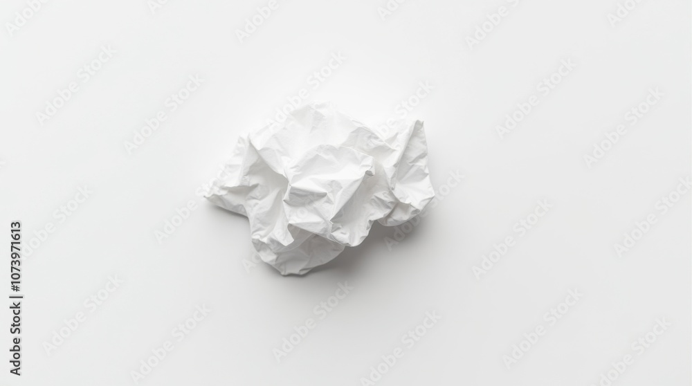 Crumpled Paper Texture with Imperfections Crumpled Paper Texture with Imperfections