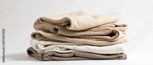 Neatly Folded Eco-Friendly Clothing Materials