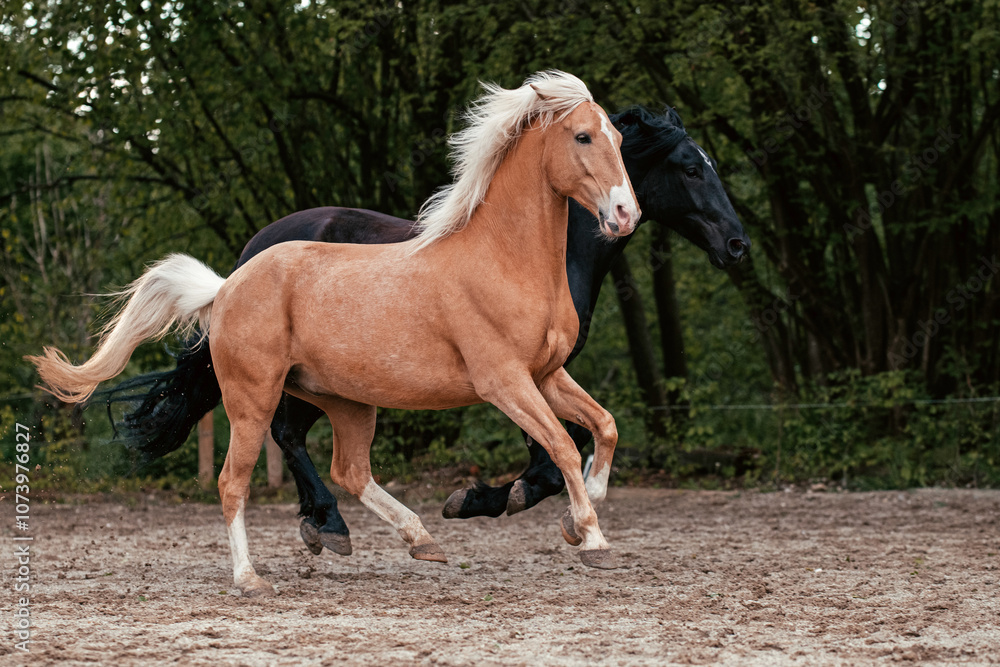 Obraz premium Lusitano und PRE
