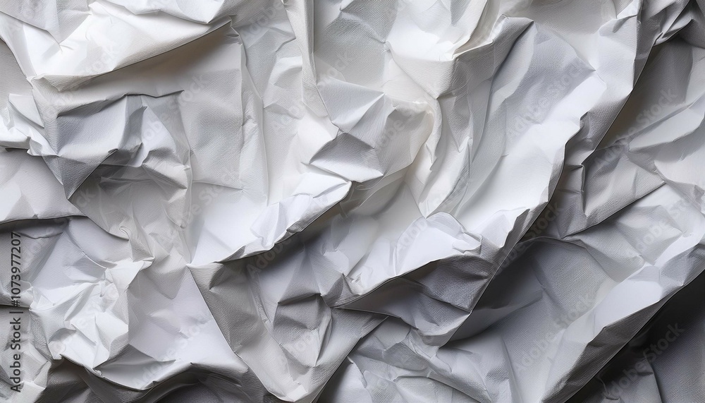crumpled white paper texture crumpled white paper texture