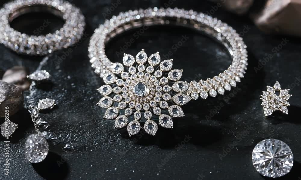 Diamond Jewelry Set